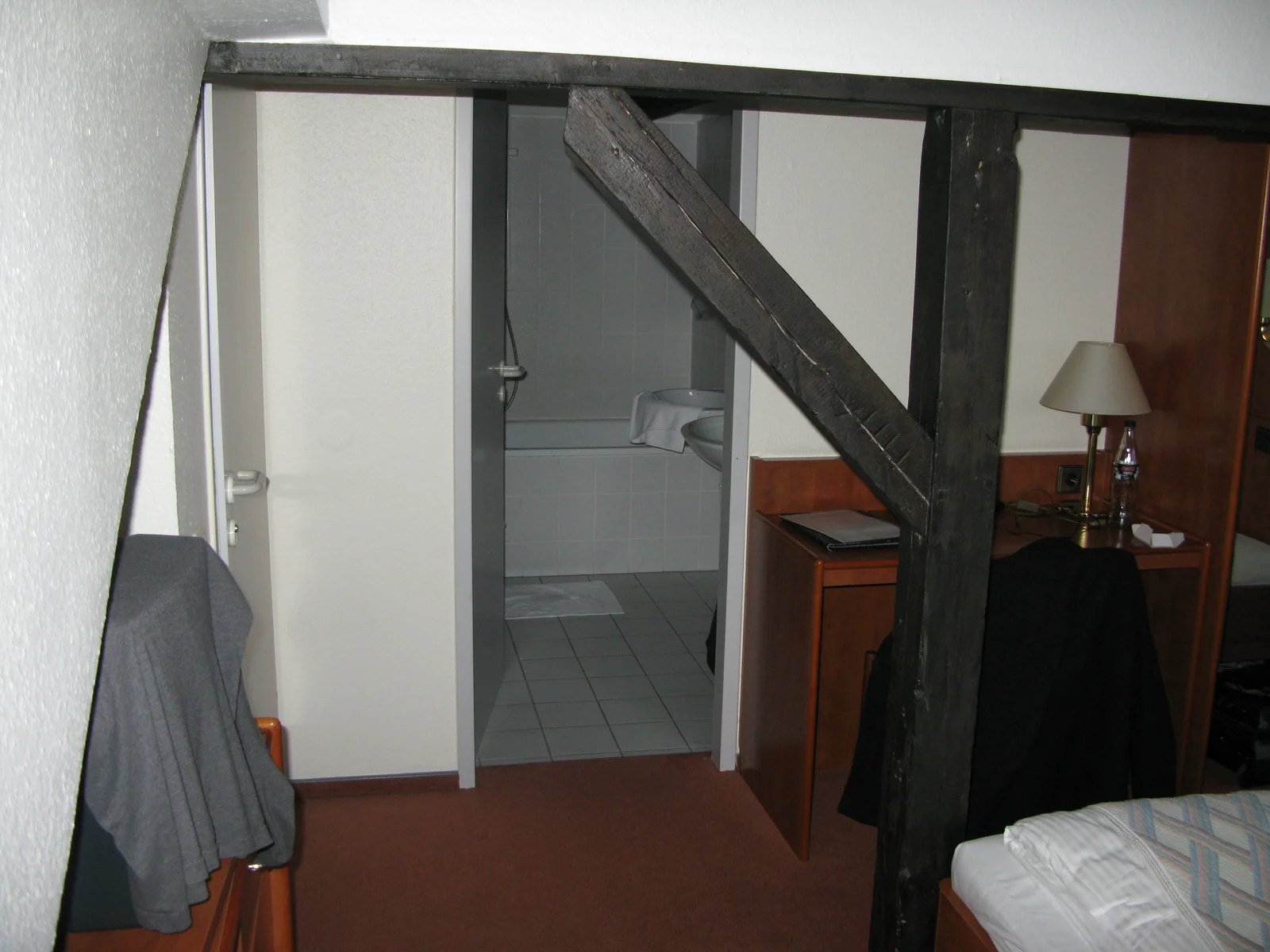 German hotel room