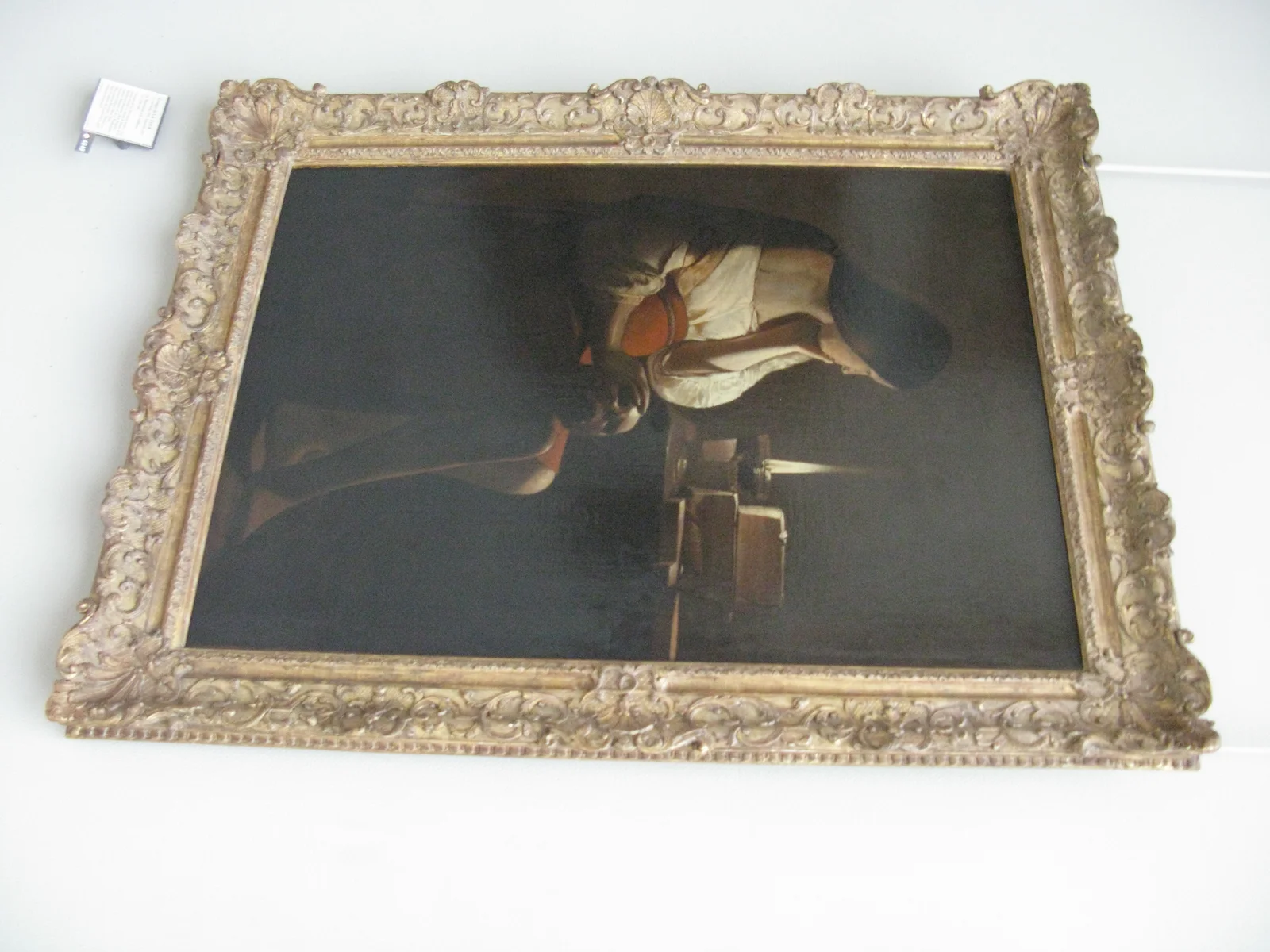 Woman and candle