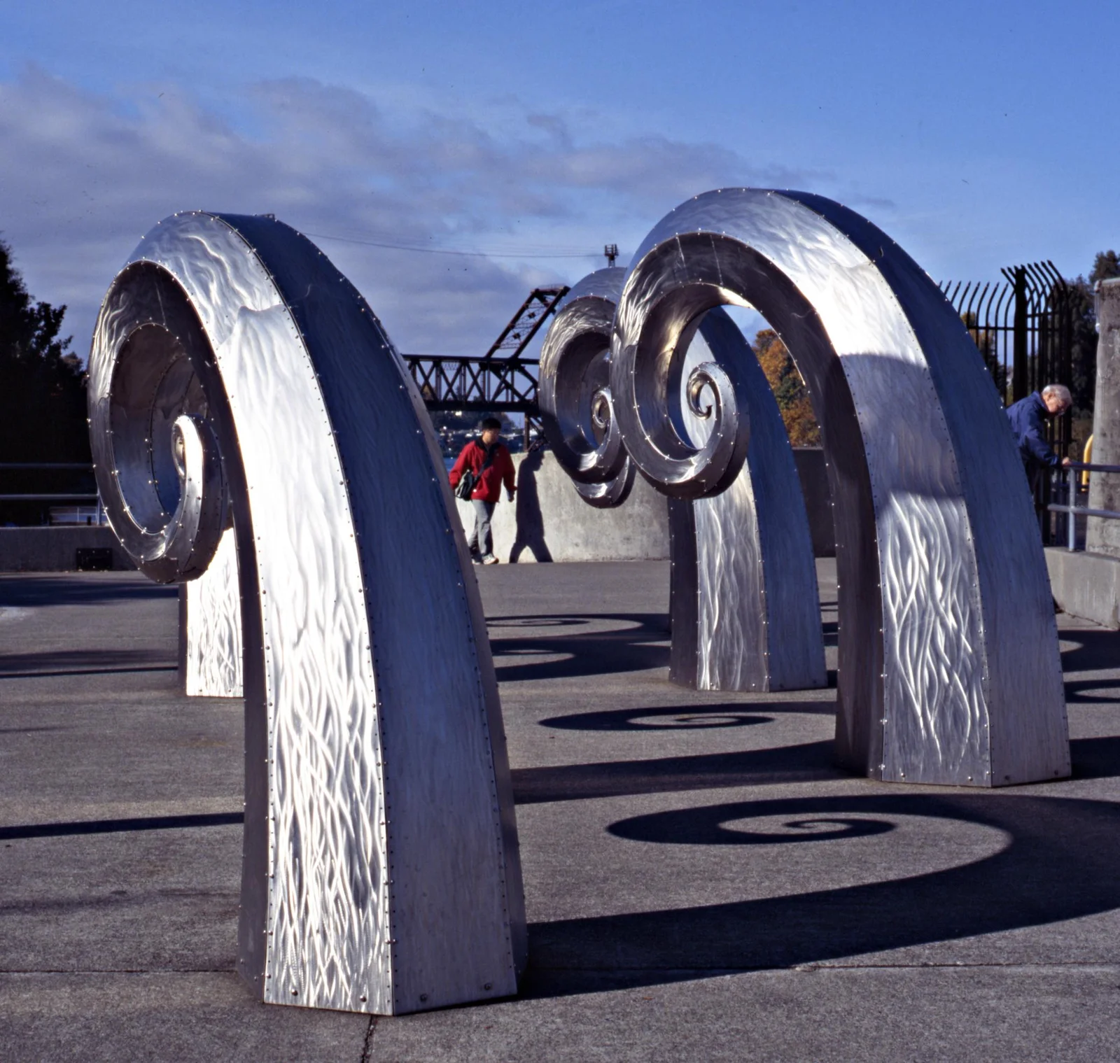 Waves at the Ballard Locks