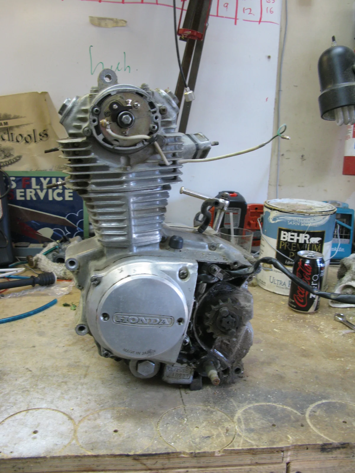 CL125S motor.
