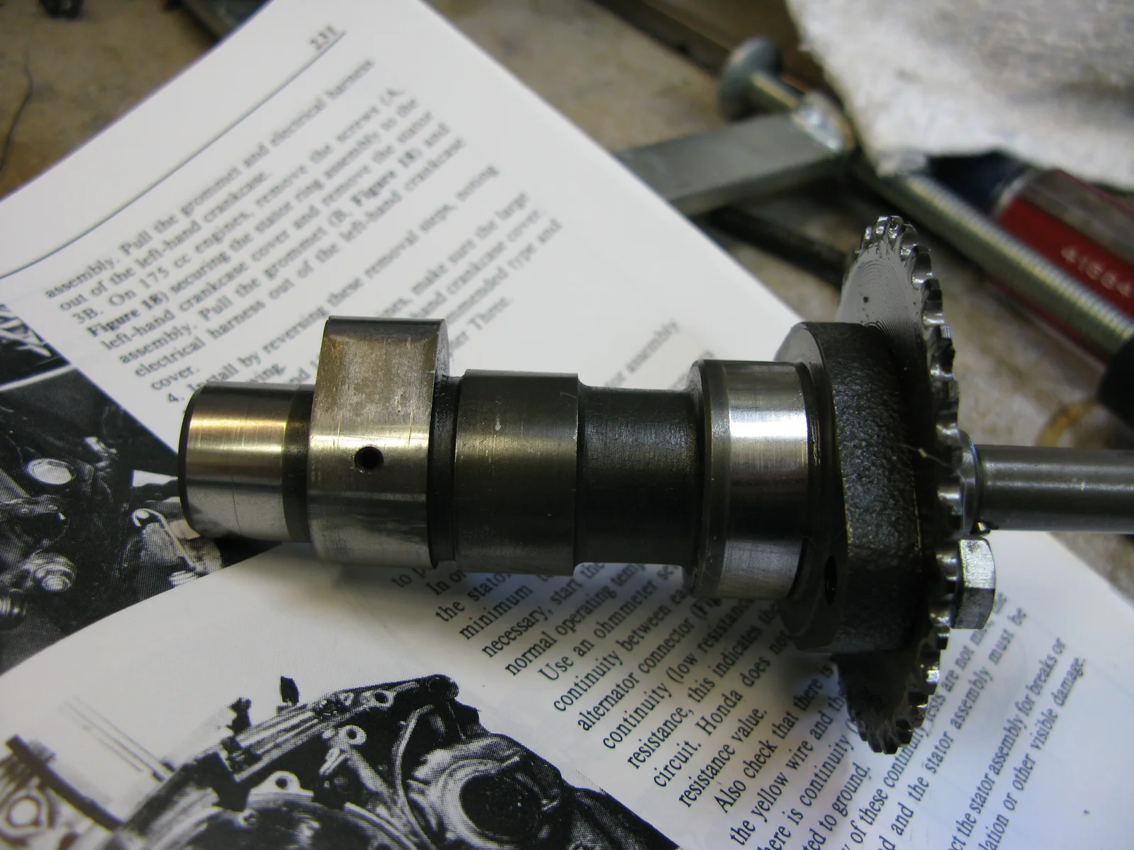 Cam shaft.