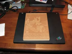 egyptian engraving on MDF