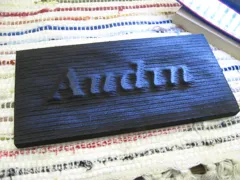name plate