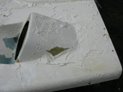 Poor paint.